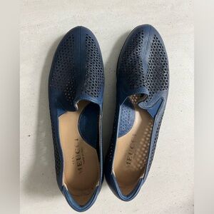 Navy Blue Meucci Loafers